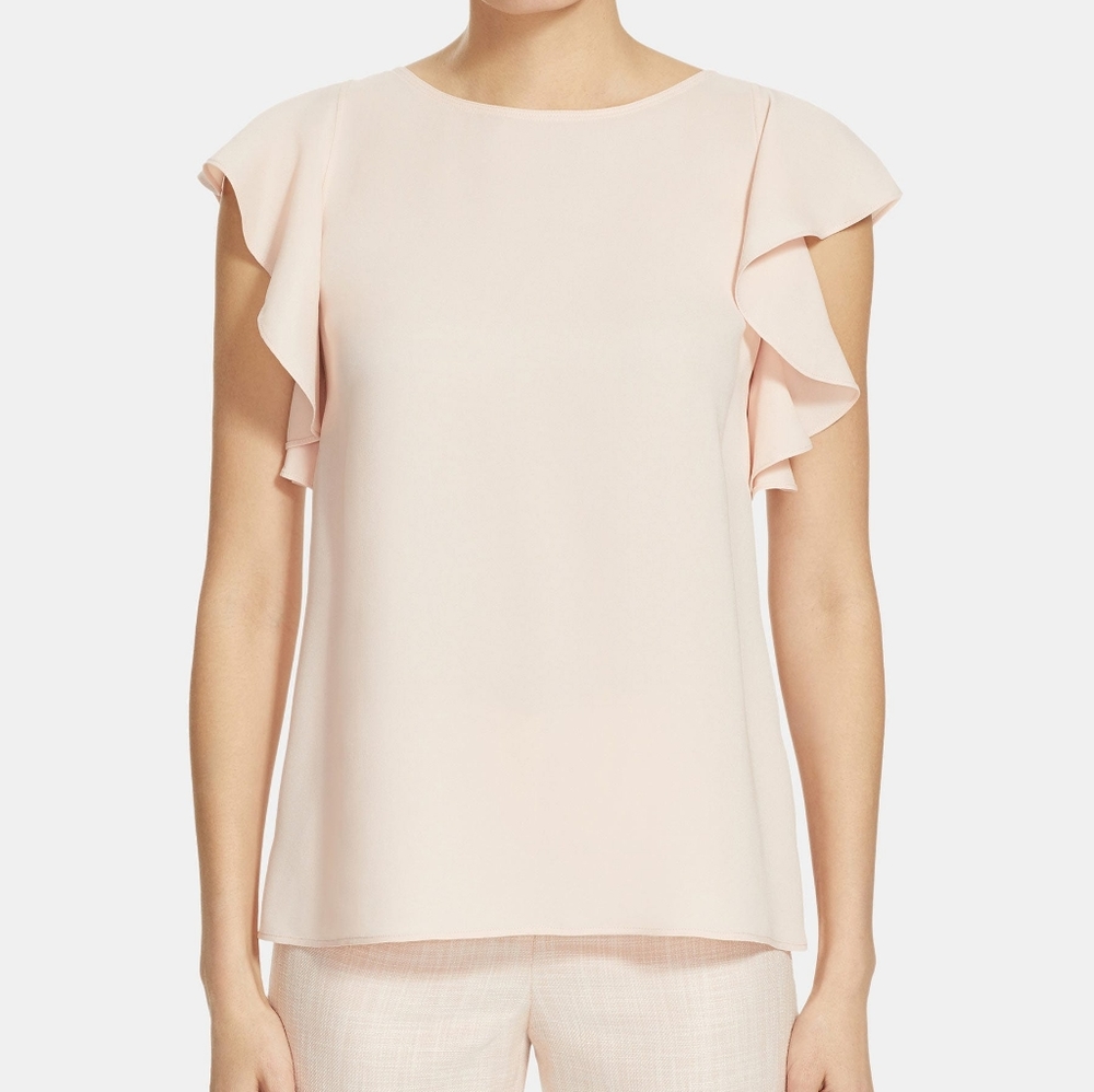 Lafayette 148 Sasha Silk Blouse